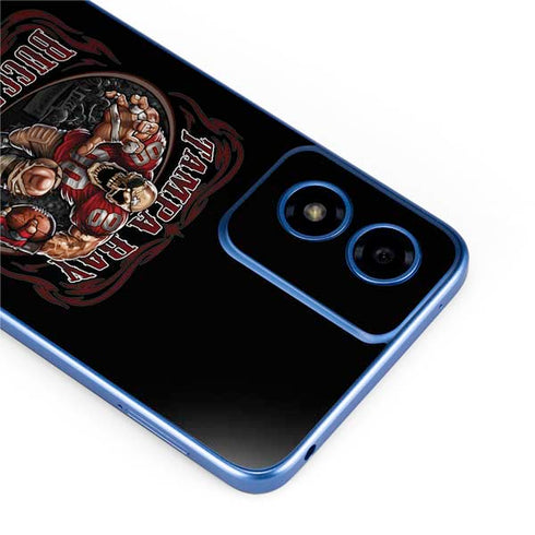 Liquid Blue NFL Tampa Bay Buccaneers Running Back Moto G Play 4G (2024) Skin