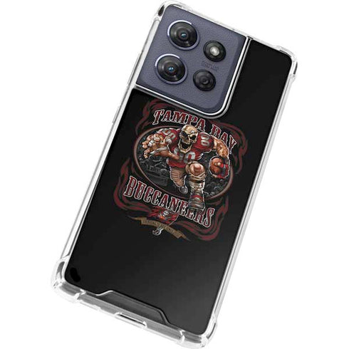 Liquid Blue NFL Tampa Bay Buccaneers Running Back Moto G Play 5G (2025) Clear Case