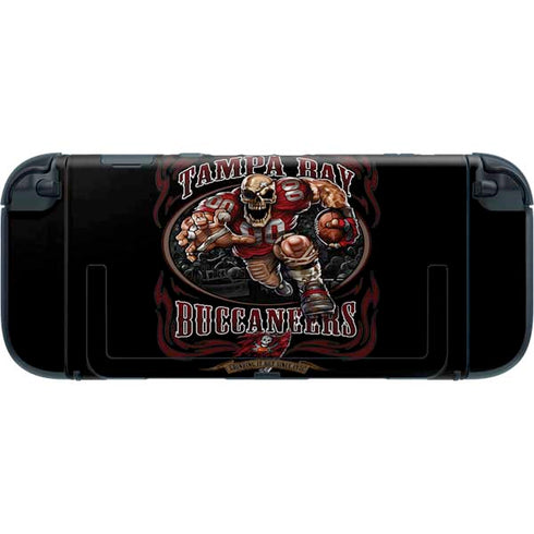 Liquid Blue NFL Tampa Bay Buccaneers Running Back Nintendo Switch 2 (2025) with Joy-Con Skin