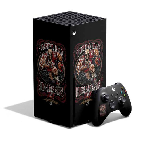 Liquid Blue NFL Tampa Bay Buccaneers Running Back Xbox Series X Bundle Skin