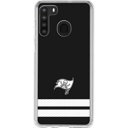 NFL Tampa Bay Buccaneers Shutout Galaxy A21 Clear Case
