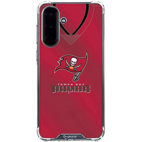 NFL Tampa Bay Buccaneers Team Jersey Galaxy A36 5G Clear Case