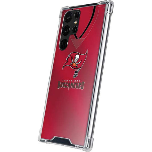 NFL Tampa Bay Buccaneers Team Jersey Galaxy S23 Ultra Clear Case