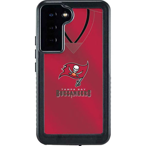 NFL Tampa Bay Buccaneers Team Jersey Galaxy S24 Plus Waterproof Case