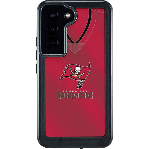 NFL Tampa Bay Buccaneers Team Jersey Galaxy S24 Waterproof Case