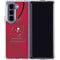 NFL Tampa Bay Buccaneers Team Jersey Galaxy Z Fold5 5G Clear Case
