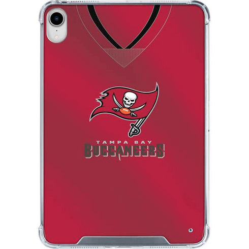 NFL Tampa Bay Buccaneers Team Jersey iPad 11th Gen (2025) Clear Case