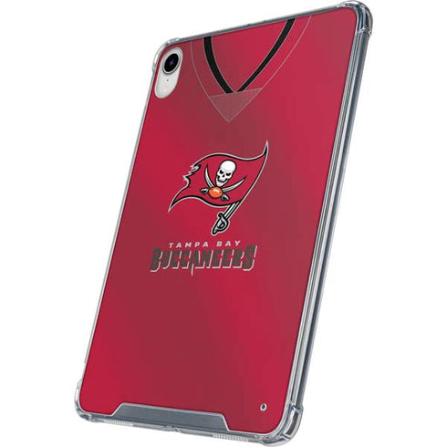 NFL Tampa Bay Buccaneers Team Jersey iPad 11th Gen (2025) Clear Case