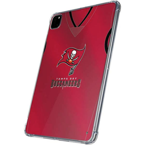 NFL Tampa Bay Buccaneers Team Jersey iPad Pro 11in (2024) Clear Case