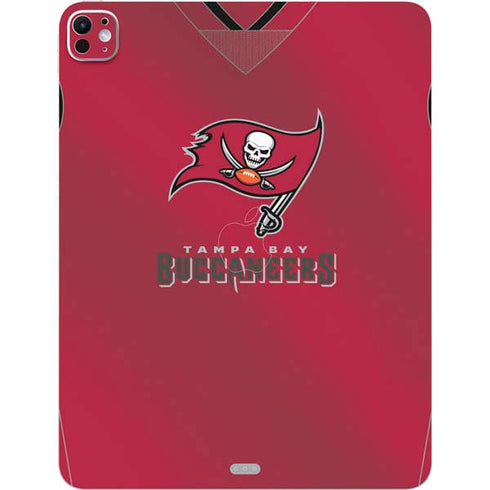 NFL Tampa Bay Buccaneers Team Jersey iPad Pro 13in M4 (2024) Skin