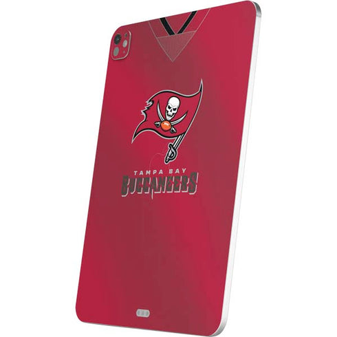 NFL Tampa Bay Buccaneers Team Jersey iPad Pro 13in M4 (2024) Skin
