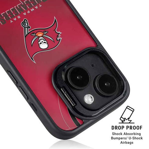 NFL Tampa Bay Buccaneers Team Jersey iPhone 14 Plus Kickstand Case