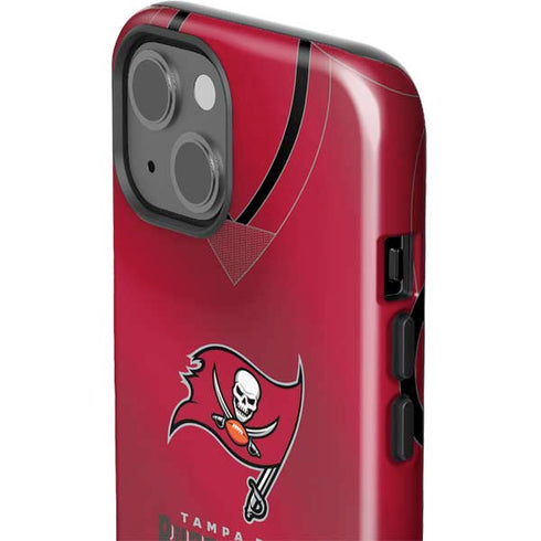 NFL Tampa Bay Buccaneers Team Jersey iPhone 15 Impact Case