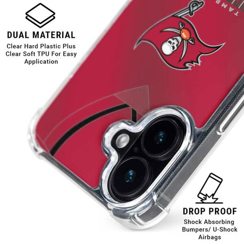 NFL Tampa Bay Buccaneers Team Jersey iPhone 16 MagSafe Case
