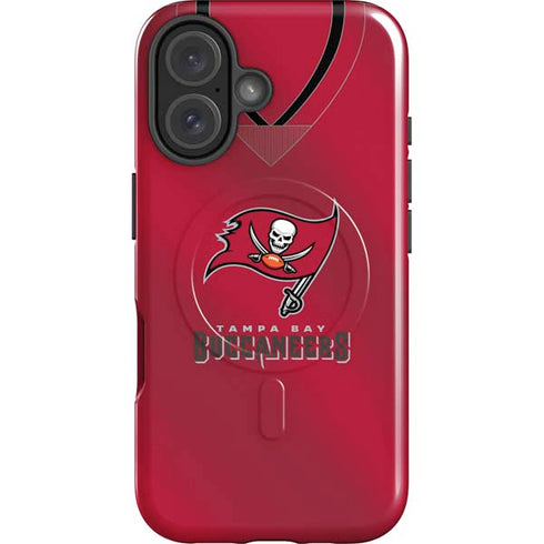NFL Tampa Bay Buccaneers Team Jersey iPhone 16 Plus Magsafe Impact Case