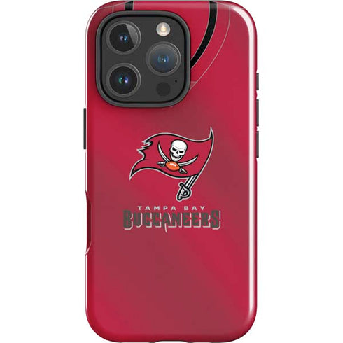 NFL Tampa Bay Buccaneers Team Jersey iPhone 16 Pro Max Impact Case