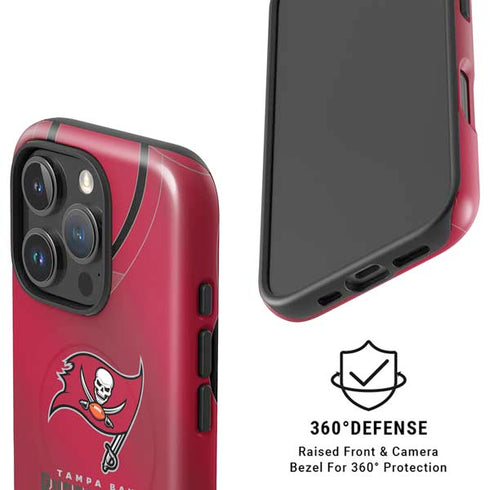 NFL Tampa Bay Buccaneers Team Jersey iPhone 16 Pro Max Magsafe Impact Case