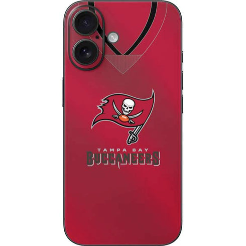 NFL Tampa Bay Buccaneers Team Jersey iPhone 16 Skin
