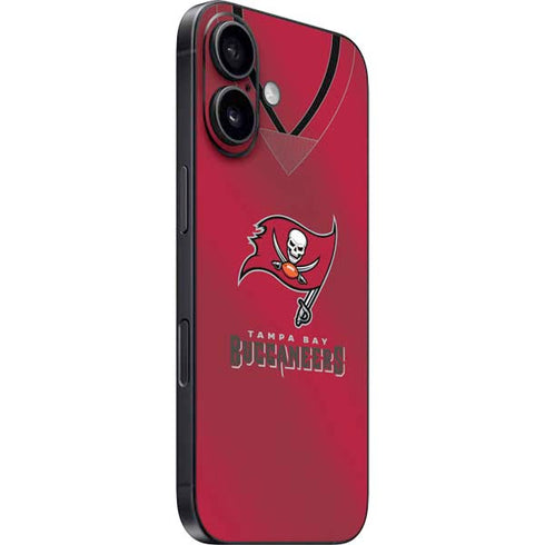 NFL Tampa Bay Buccaneers Team Jersey iPhone 16 Skin