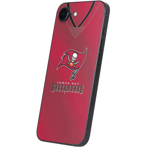 NFL Tampa Bay Buccaneers Team Jersey iPhone 16e Skin