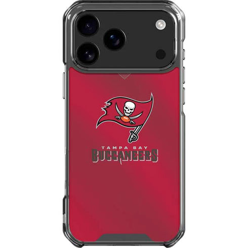 NFL Tampa Bay Buccaneers Team Jersey iPhone 18 Pro Max Clear Case
