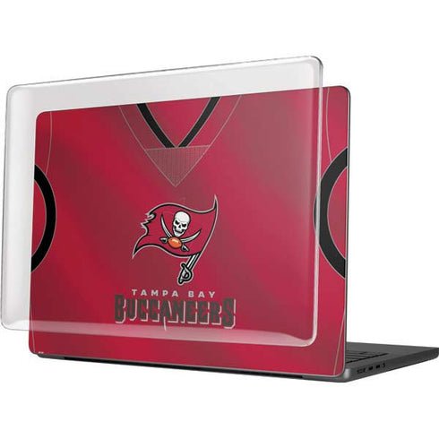 NFL Tampa Bay Buccaneers Team Jersey MacBook Pro 14in (2021-24) Case plus Skin
