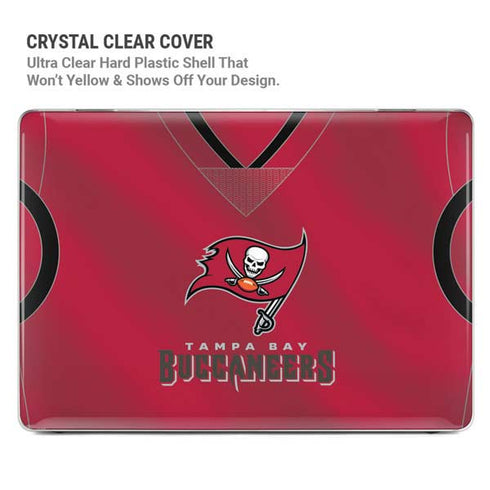 NFL Tampa Bay Buccaneers Team Jersey MacBook Pro 14in (2021-24) Case plus Skin