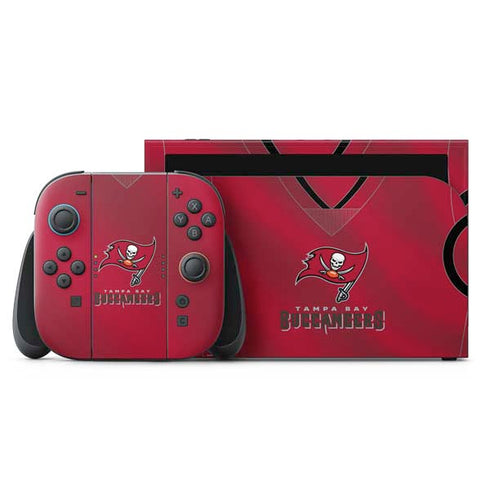 NFL Tampa Bay Buccaneers Team Jersey Nintendo Switch 2 (2025) with Joy-Con Skin