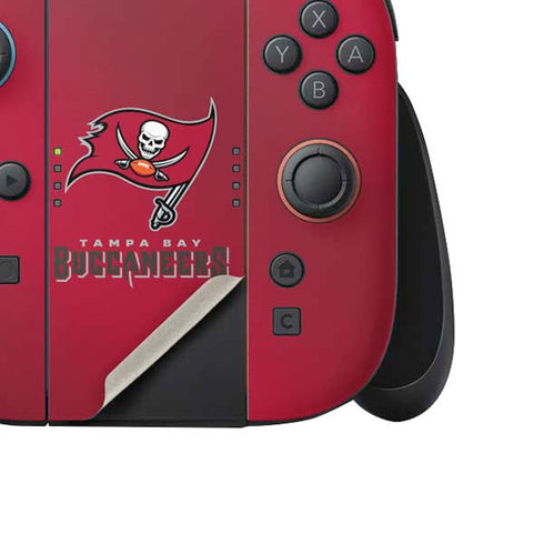 NFL Tampa Bay Buccaneers Team Jersey Nintendo Switch 2 (2025) Joy-Con Controller Skin