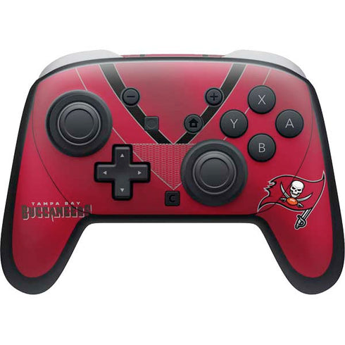 NFL Tampa Bay Buccaneers Team Jersey Nintendo Switch 2 (2025) Pro Controller Skin