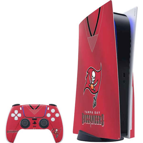 NFL Tampa Bay Buccaneers Team Jersey PlayStation PS5 Skins
