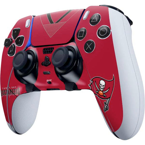 NFL Tampa Bay Buccaneers Team Jersey PS5 DualSense Edge Pro Controller Skin
