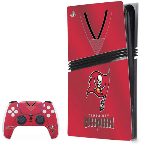 NFL Tampa Bay Buccaneers Team Jersey PS5 Pro Bundle Skin