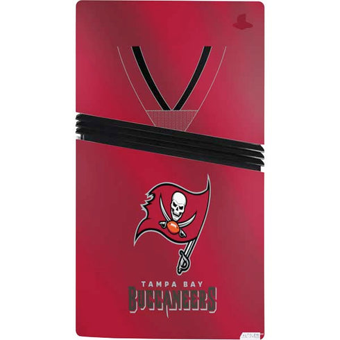 NFL Tampa Bay Buccaneers Team Jersey PS5 Pro Console Skin