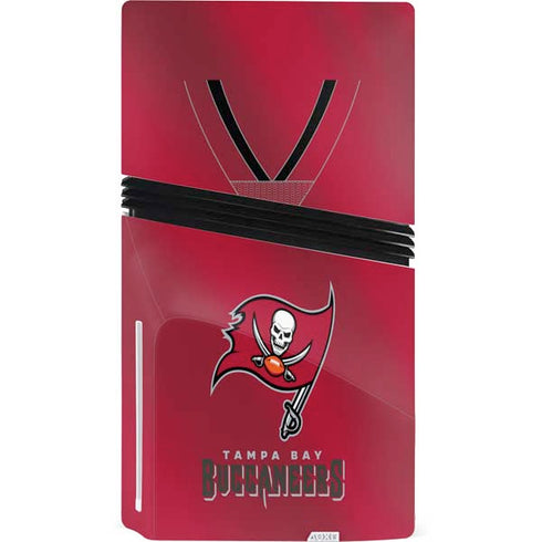 NFL Tampa Bay Buccaneers Team Jersey PS5 Pro Disk Console Skin