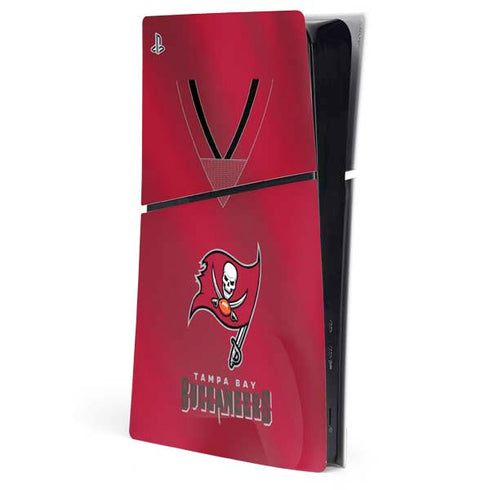 NFL Tampa Bay Buccaneers Team Jersey PS5 Slim Digital Edition Console Skin