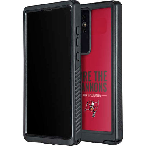NFL Tampa Bay Buccaneers Team Motto Galaxy S24 Ultra Waterproof Case