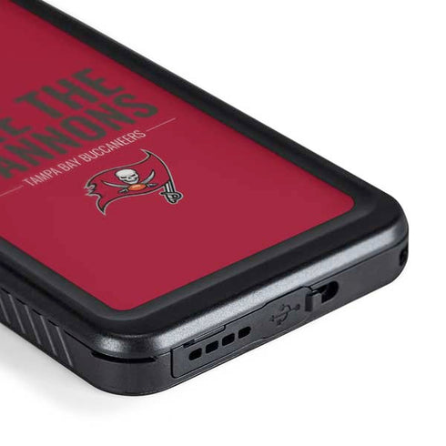 NFL Tampa Bay Buccaneers Team Motto Galaxy S24 Waterproof Case