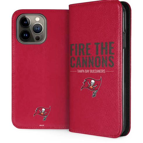 NFL Tampa Bay Buccaneers Team Motto iPhone 15 Pro Max Folio Case