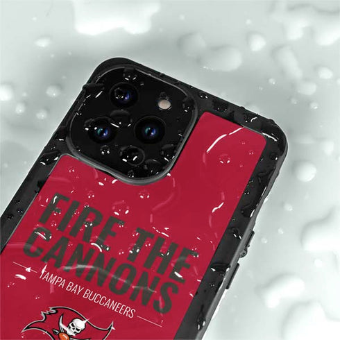 NFL Tampa Bay Buccaneers Team Motto iPhone 15 Pro Waterproof Case