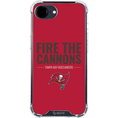 NFL Tampa Bay Buccaneers Team Motto iPhone 16e Clear Case