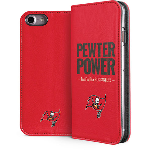 NFL Tampa Bay Buccaneers Team Motto iPhone 8 Folio Case