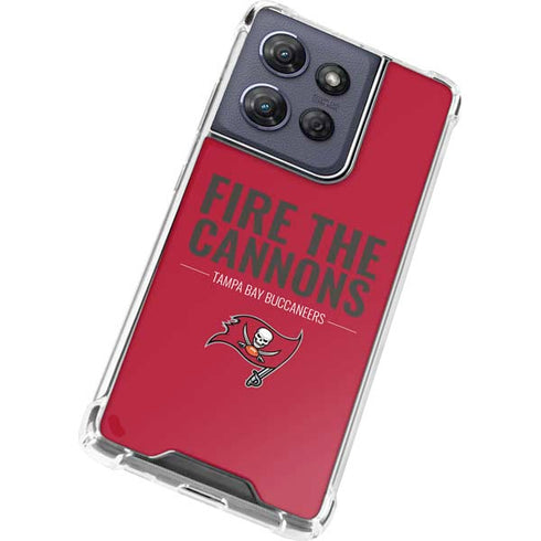 NFL Tampa Bay Buccaneers Team Motto Moto G Play 5G (2025) Clear Case