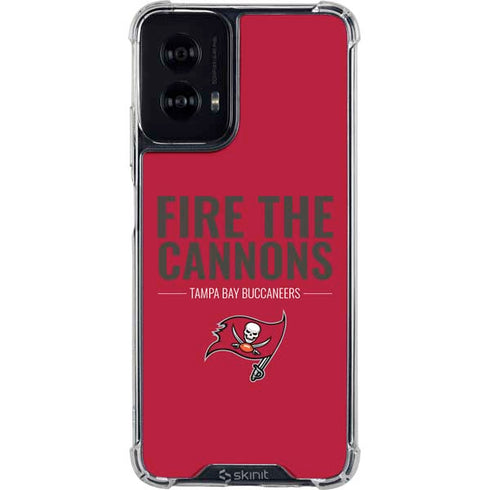 NFL Tampa Bay Buccaneers Team Motto Moto G Power 5G (2024) Clear Case