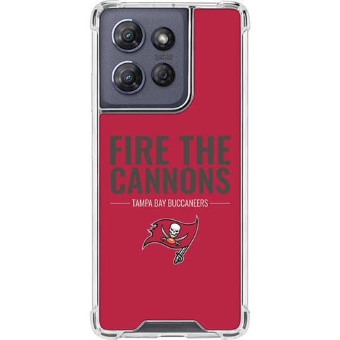 NFL Tampa Bay Buccaneers Team Motto Moto G Power 5G (2025) Clear Case
