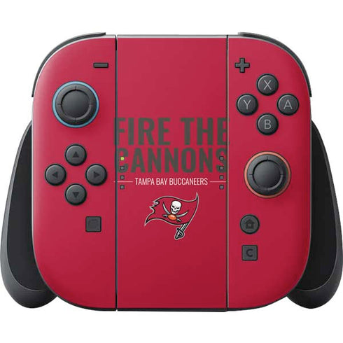 NFL Tampa Bay Buccaneers Team Motto Nintendo Switch 2 (2025) Joy-Con Controller Skin