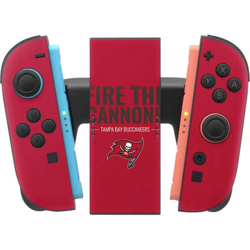 NFL Tampa Bay Buccaneers Team Motto Nintendo Switch 2 (2025) Joy-Con Controller Skin