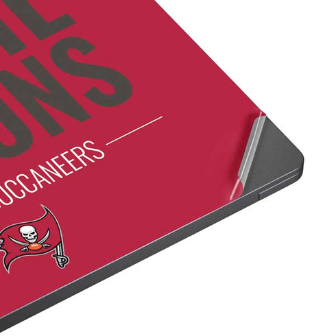 NFL Tampa Bay Buccaneers Team Motto Surface Laptop 7 15in Skin
