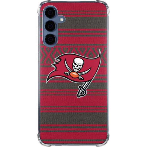 NFL Tampa Bay Buccaneers Trailblazer Galaxy A35 5G Clear Case