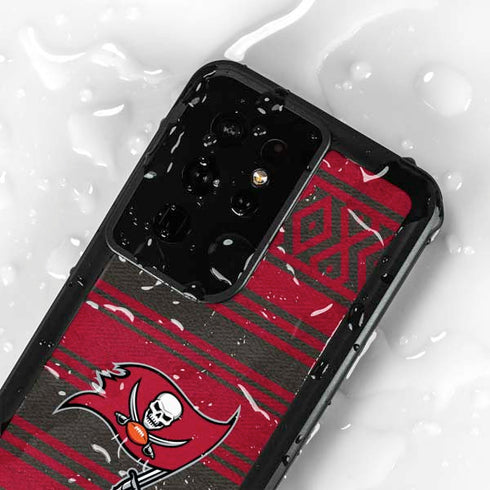 NFL Tampa Bay Buccaneers Trailblazer Galaxy S24 Ultra Waterproof Case
